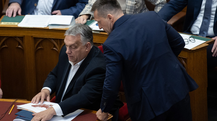 Orbán Viktor a Miniszterelnök Kabinetirodát vezető Rogán Antal javaslatára, október 1-jei hatállyal nevezte ki ismét a helyettes államtitkárrá German Nórát / Fotó: Zsolnai Péter