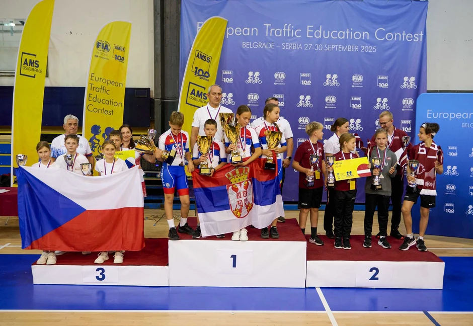 Srbija osvojila zlato na FIA Evropskom takmičenju u poznavanju saobraćaja