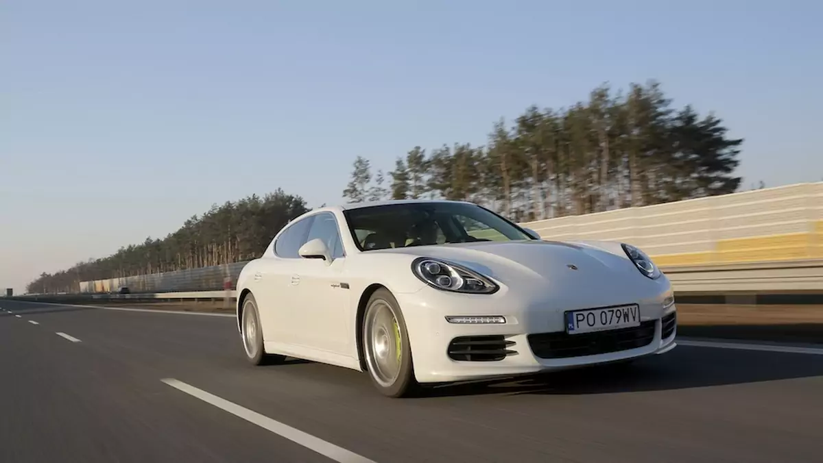 Hybrydowe Porsche Panamera