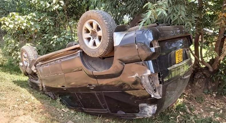 Jubilee MP involved in grisly road accident [Photos]