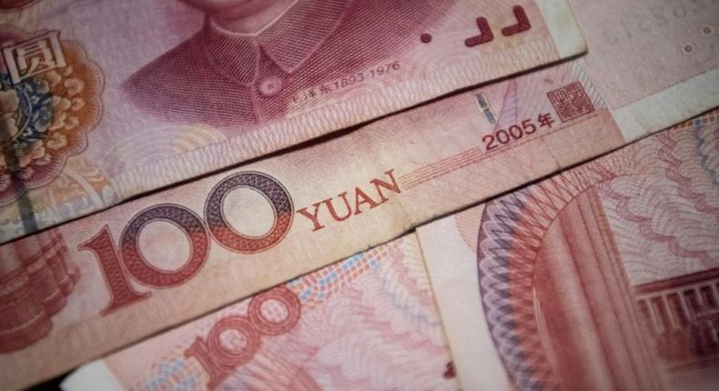 China's currency has been under pressure from uncertainty over the health of the world's second largest economy