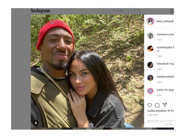 Oficjalnie! kolega Lewandowskiego z Bayernu potwierdził związek z ultraseksowną Polką