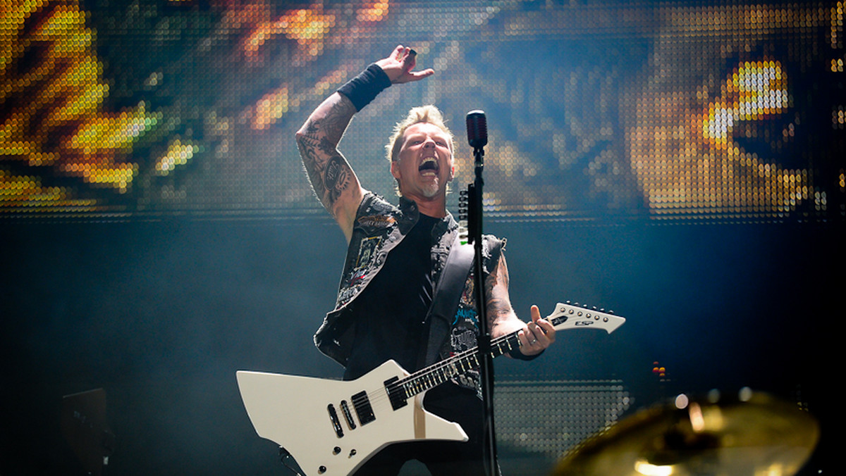 Metallica na festiwalu Sonisphere 2012 w Warszawie (fot. Artur Rawicz / Onet)