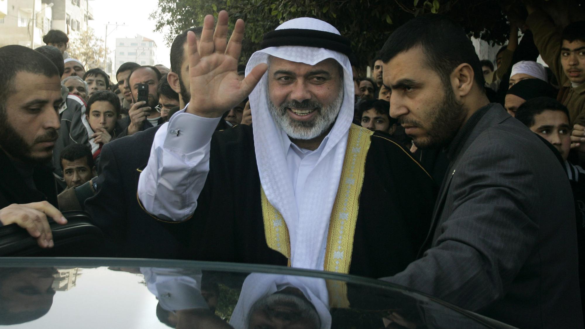 Palestínsky premiér a vodca Hamasu Ismaíl Haníja 
