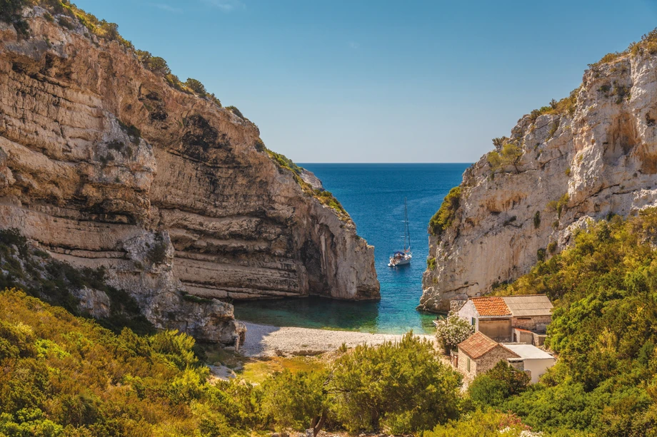 Stiniva, Vis / fot. Zoran Jelača