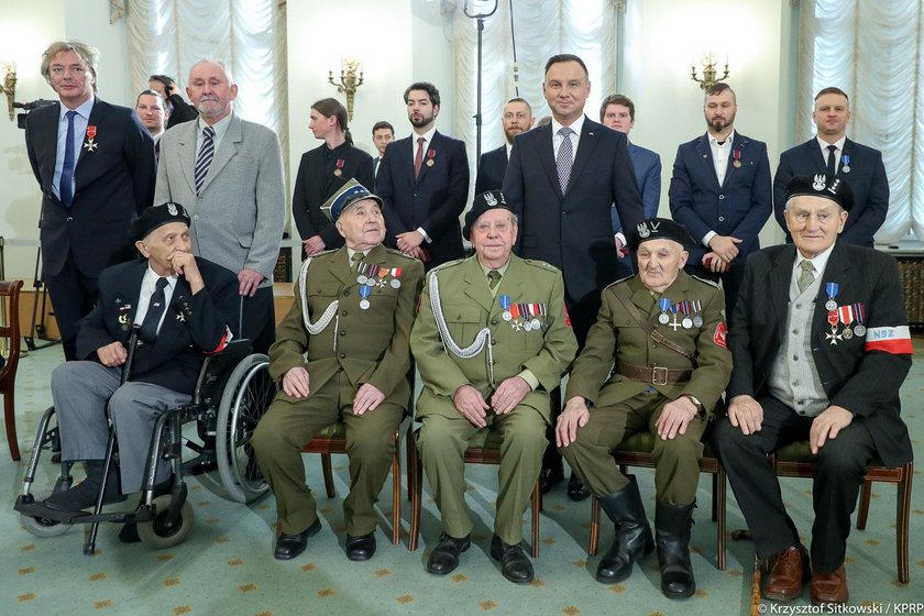 „Komuniści się was bali". Prezydent oddał hołd Wyklętym