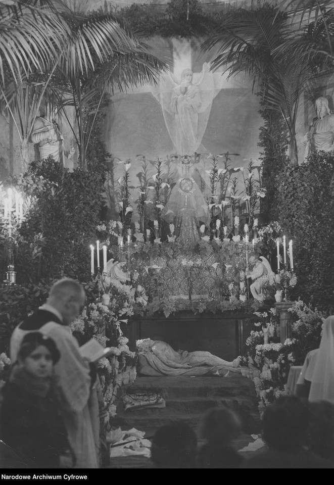 Grób Chrystusa, Wielkanoc 1936 r.