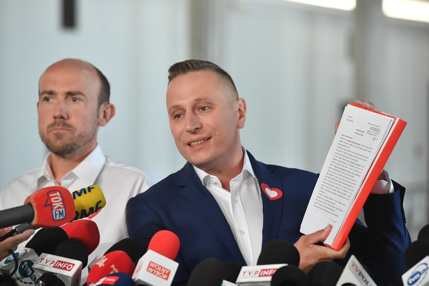 Senator KO Krzysztof Brejza informuje o złożeniu oświadczenia o rezygnacji z immunitetu parlamentarnego