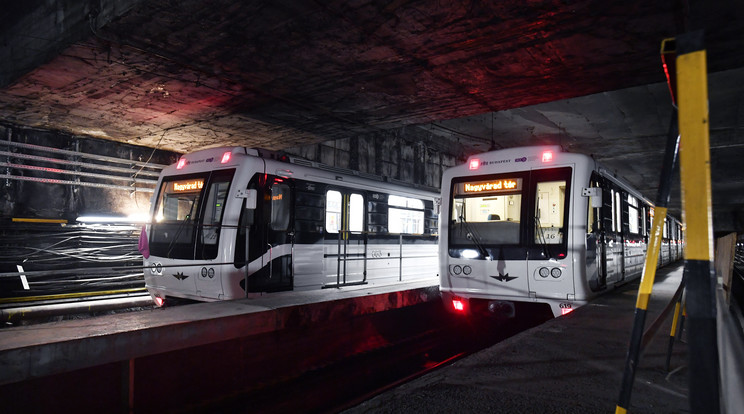 Gázolt a metró a Klinikáknál / Fotó: MTI/Máthé Zoltán