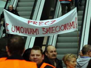 umowy śmieciowe umowa protest