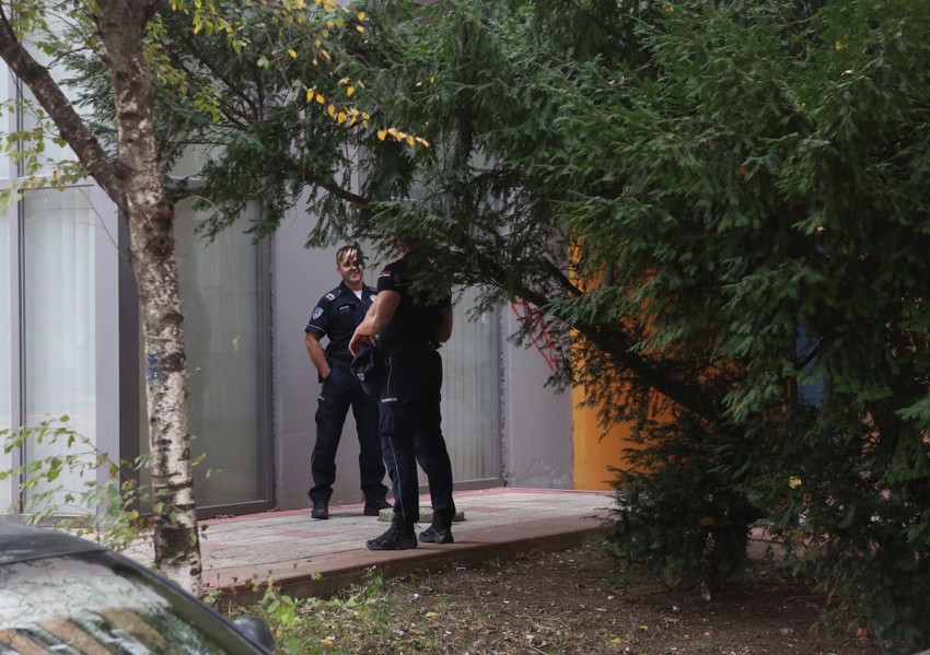 Policija na mestu tragedije