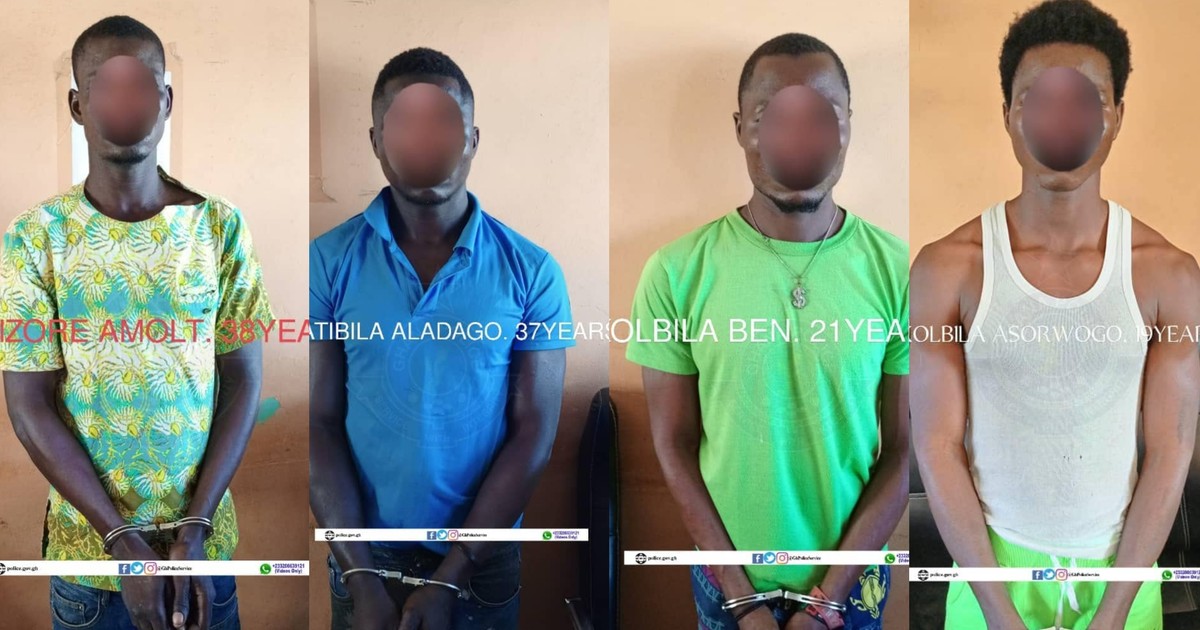 Police Arrest 4 Suspects In Connection With Stripping And Molesting Of ...