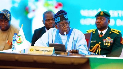 ECOWAS Chairman, President Bola Tinubu [Presidency]