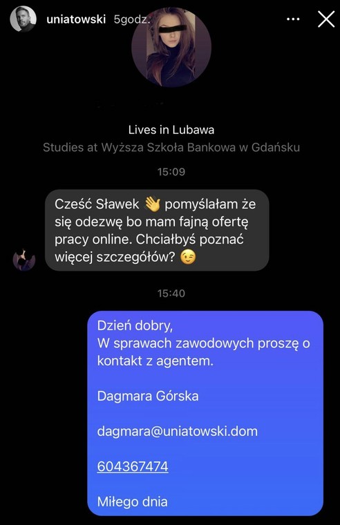 Sławek Uniatowski poucza internautkę. "Tę, nie tą!" - grzmi artysta