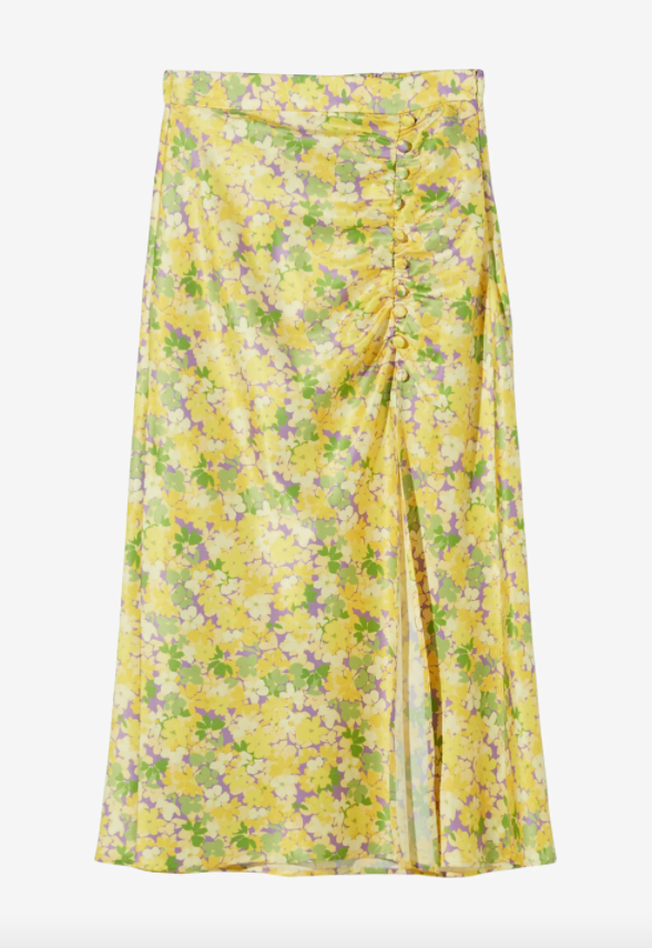 Jupe trapèze à motifs de fleurs, Bershka, CHF 39.90 sur zalando.ch