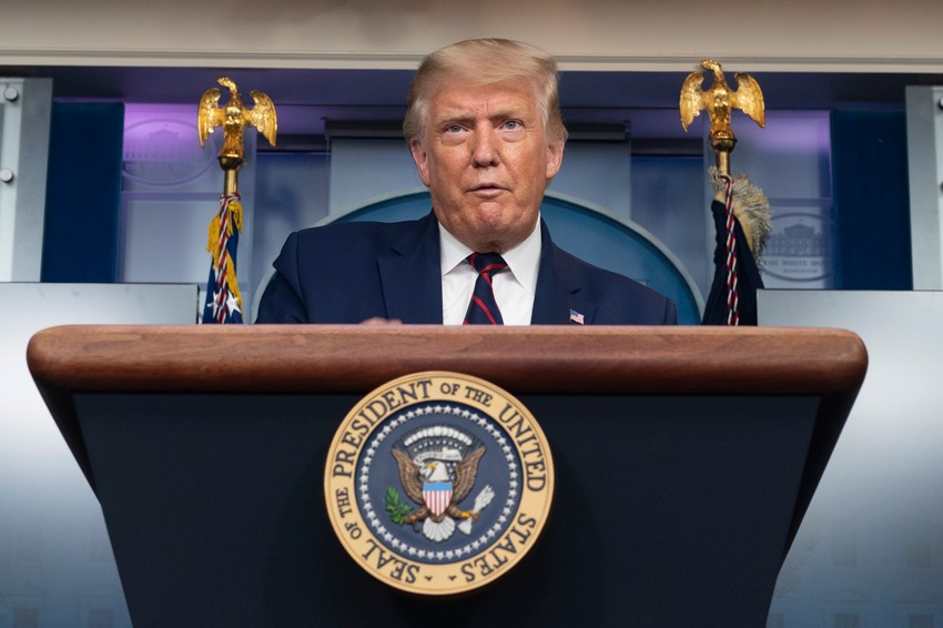 Ne trpi kritike - Donald Tramp