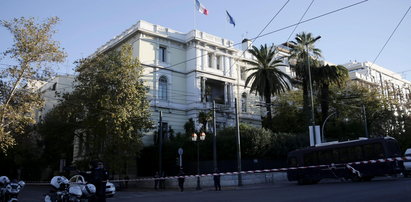 Atak na francuską ambasadę w Grecji. Ranny strażnik
