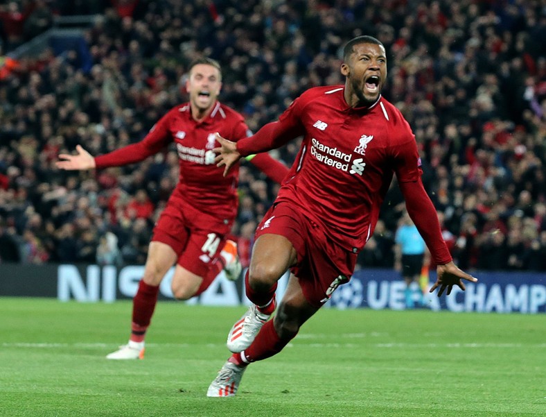 Wijnaldum Liverpool fc beat Barcelona comeback 