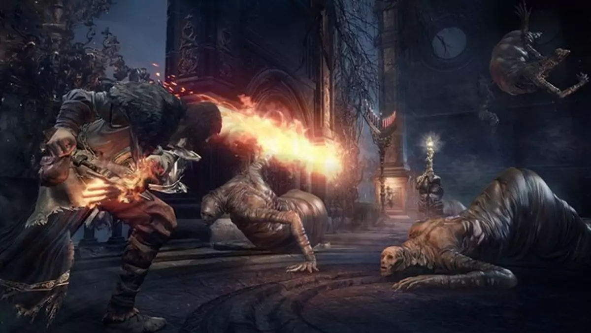 Walka z bossem na nowym gameplayu z Dark Souls III. Bohater nie ma zbroi - jest wyzwanie