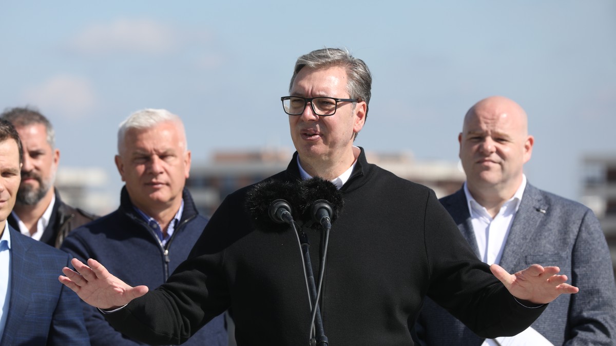 Aleksandar Vučić Ekspo gradilište