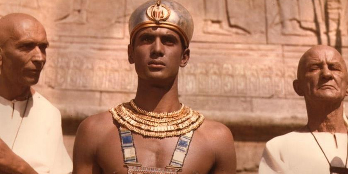 Jerzy Zelnik jako faraon Ramzes XIII