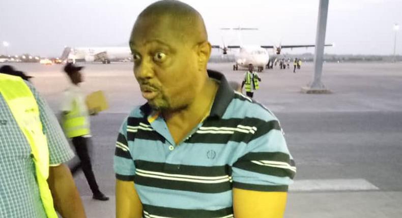 Man removed from plane after protesting against Tinubu's inauguration