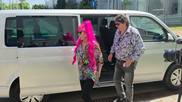 Zorica Brunclik stigla na snimanje "Pinkovih zvezda"