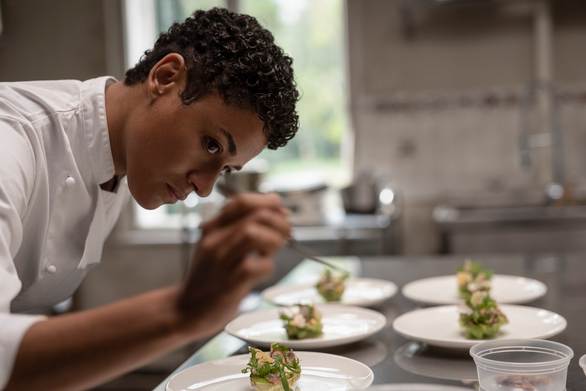 Ariana DeBose jako Chef w filmie "House of Spoils"