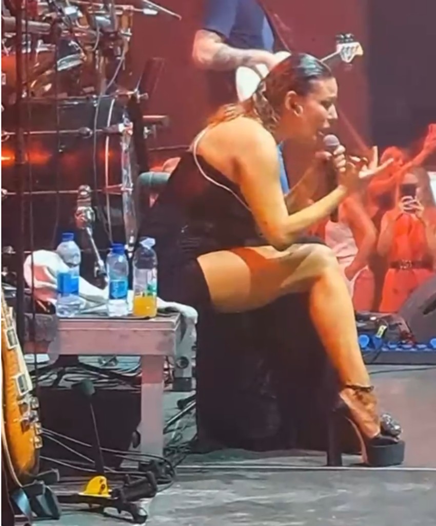 Ana Nikolić na nastupu