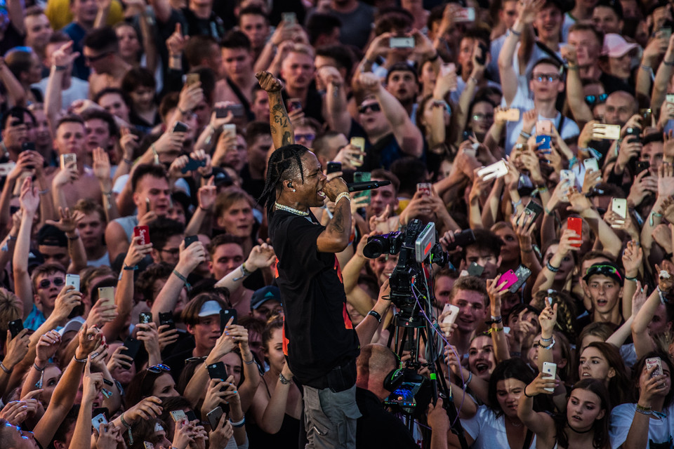 Travis Scott na Kraków Live Festival 2017