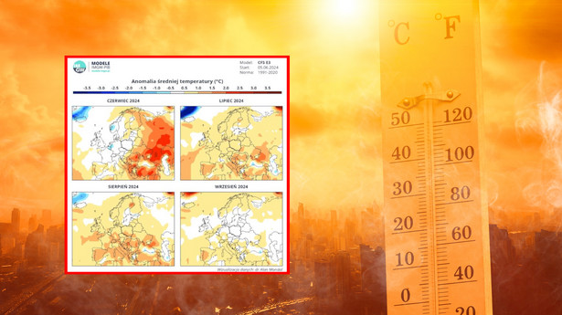 Gdzie odetchniemy od upału, a gdzie będzie ekstremalnie gorąco? Prognoza od czerwca do września dla Polski i Europy