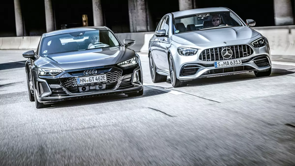 Audi RS e-tron GT i Mercedes-AMG E 63 S 4Matic+ (2021)