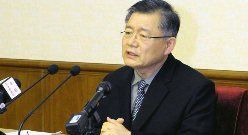 Pastor Hyeon Soo Lim, seen here in a file photo, said Sunday that he thinks he owes his liberation from a North Korean prison to his Canadian citizenship