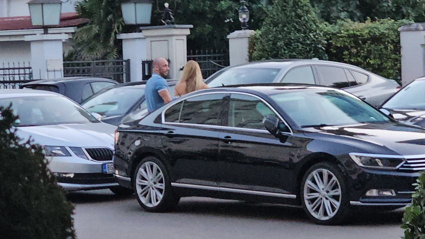 Tea Tairović sa mužem u Crnoj Gori