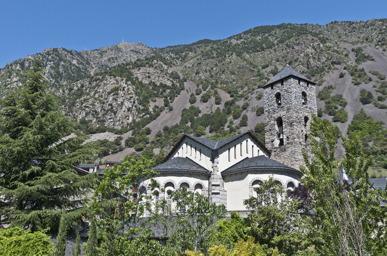 Andorra la Vella, kościół św. Esteva