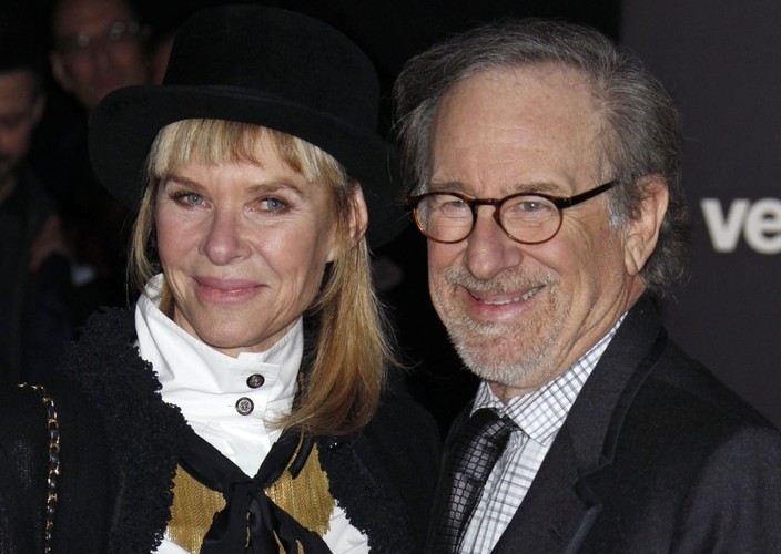Steven Spielberg z żoną Kate Capshaw