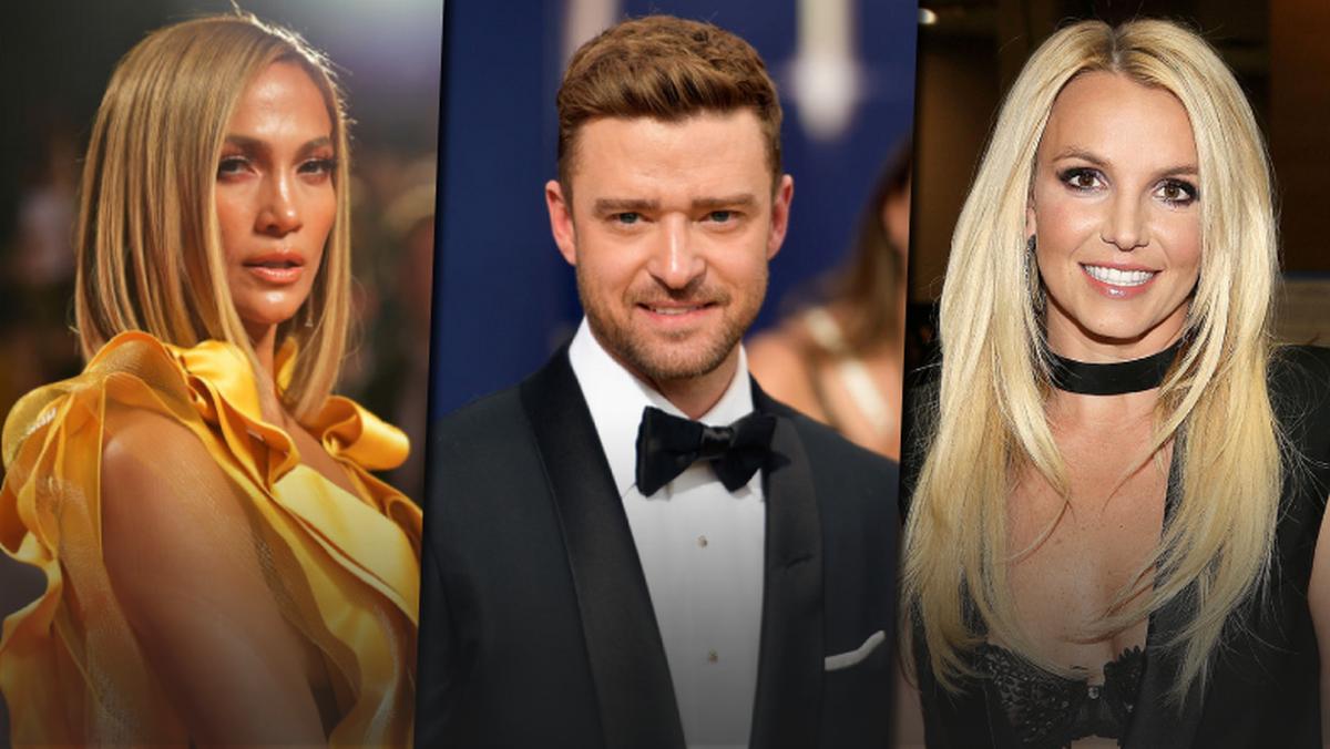 Jennifer Lopez, Justin Timberlake, Britney Spears