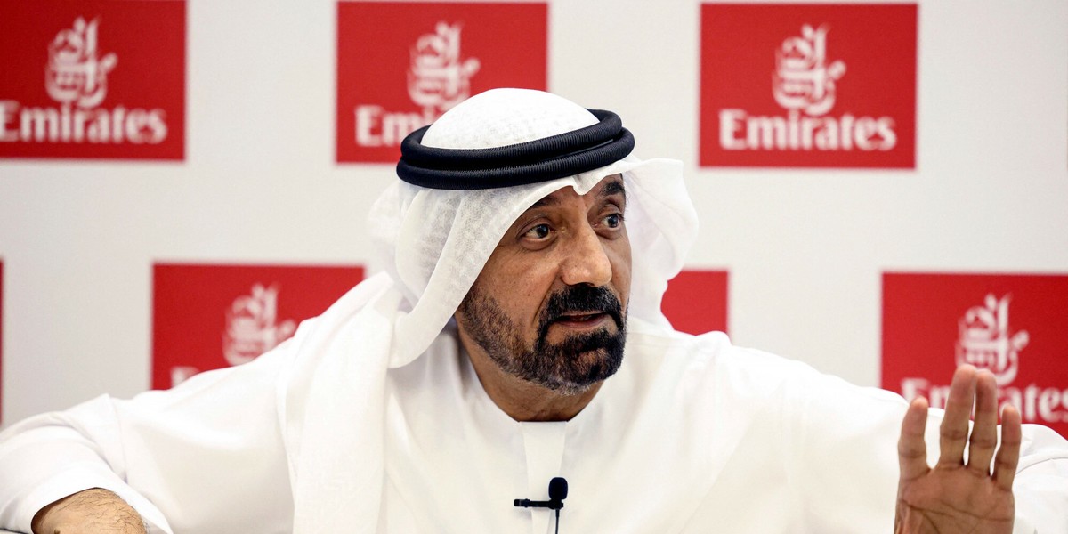 Szejk Ahmed bin Saeed al-Maktoum, dyrektor generalny Grupy Emirates