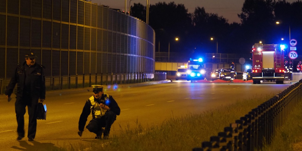 Śmierć motocyklisty w Łodzi. Czy to był wyścig?