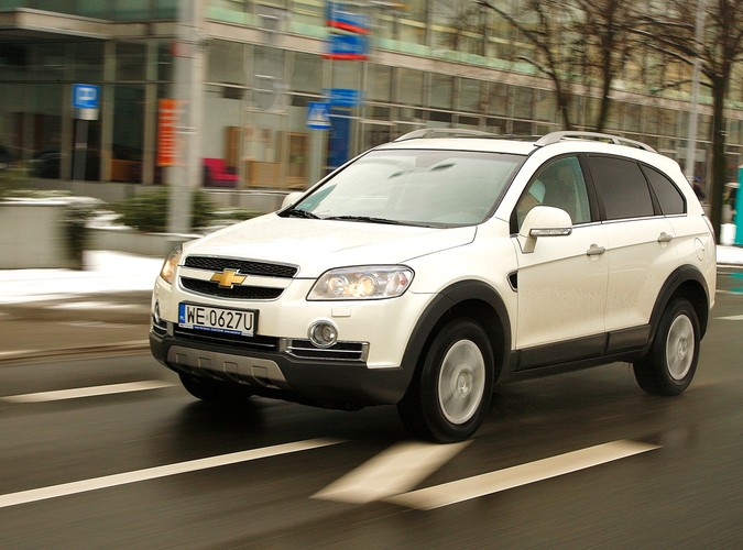 Chevrolet captiva z dwulitrowym 150-konnym turbodieslem