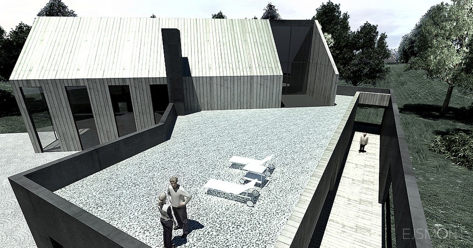 Dom minimalistyczny, tradycyjna bryła - projekt Ejsmont