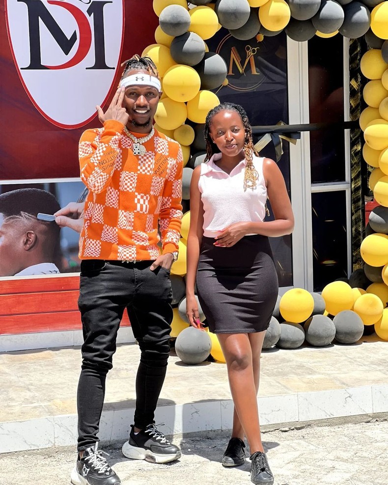 Moya David (left) and Eve Mungai