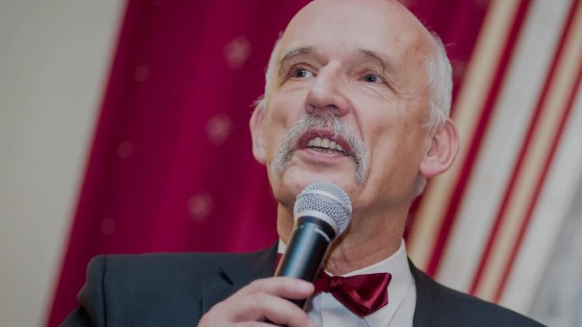 Janusz Korwin-Mikke miał wypadek. Poseł zdjęcia publikuje na Instagramie