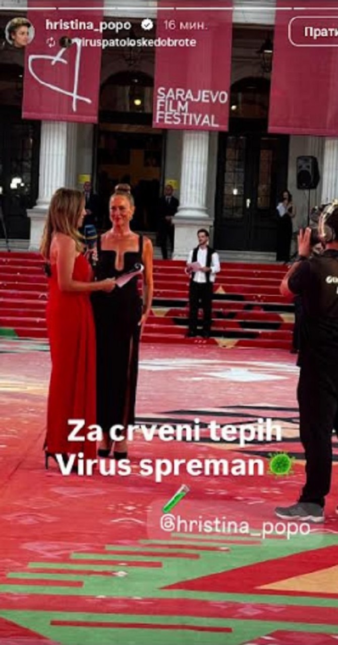 Hristina Popović u Sarajevu