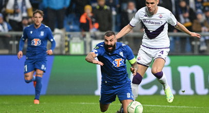 Lech Poznań - Fiorentina. Do przerwy było dobrze. Później wszystko się posypało.....