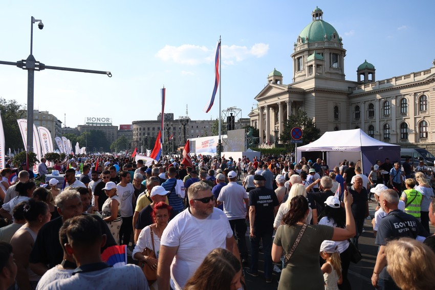 Skup SNS u Beogradu