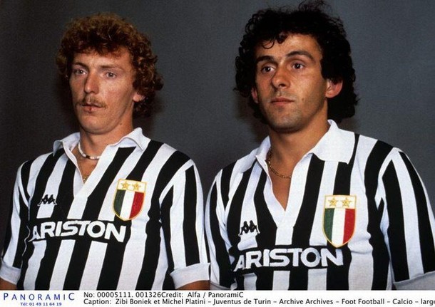 zbigniew boniek michele platini juventus