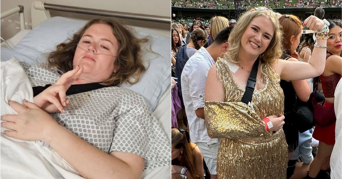 I was in an accident that broke my collarbone and ribs. It didn't stop ...