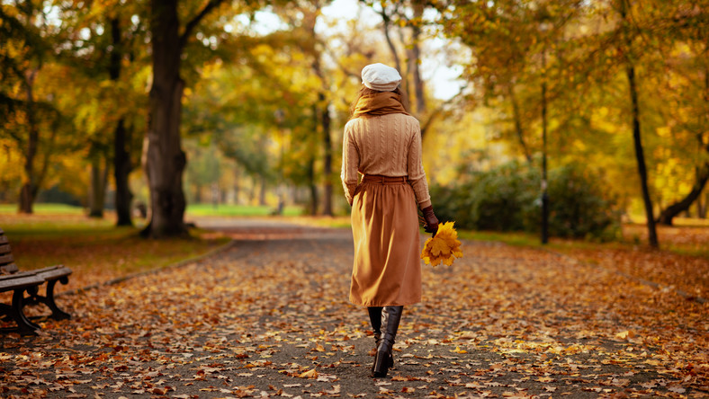 Dzianinowe spódnice na jesień i zimę