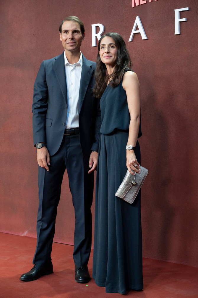 Rafael Nadal sa suprugom Franciskom Pareljo